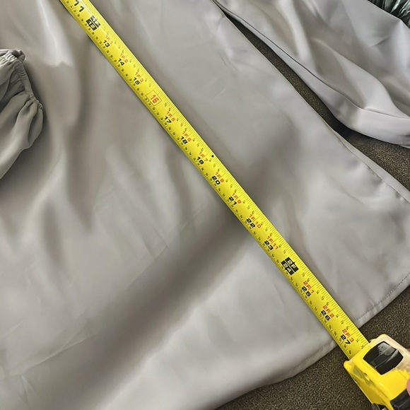 Beautiful gray flowy blouse - EUC! $22! Originally $38 - Picture 7 of 7